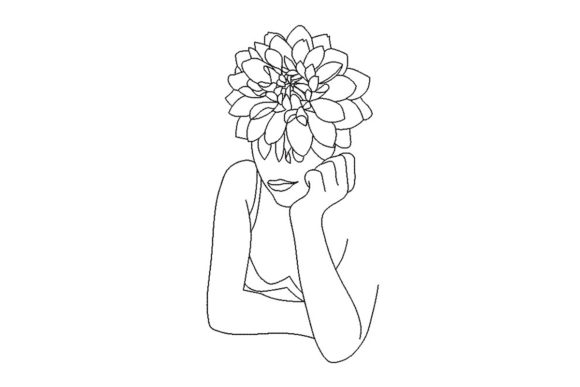 A Woman with a Flower on Her Head: An Embroidery Designer's Review
