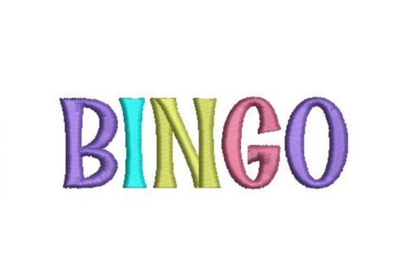 BINGO: A Playful Embroidery Design for Seasonal Crafting