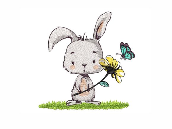 Easter Bunny with a Flower: A Designer’s Review