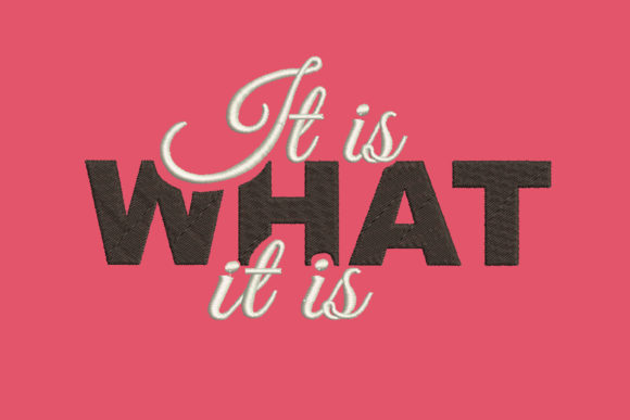 It is What It is: A Seasonal Embroidery Design Review