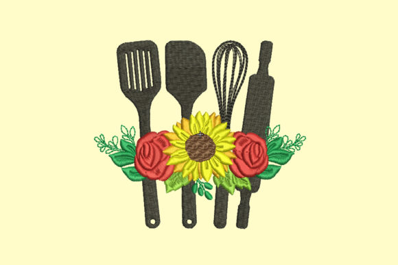 Kitchen Embroidery Design: Fresh, Beautiful Handmade Gifts