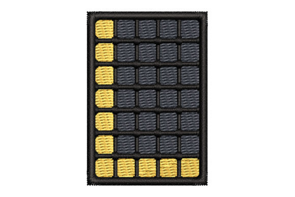 LED Scoreboard Effect Letter L: A Review for Embroidery Professionals
