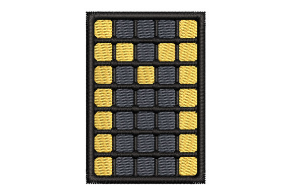LED Scoreboard Letter M Embroidery Review for Boutique Apparel