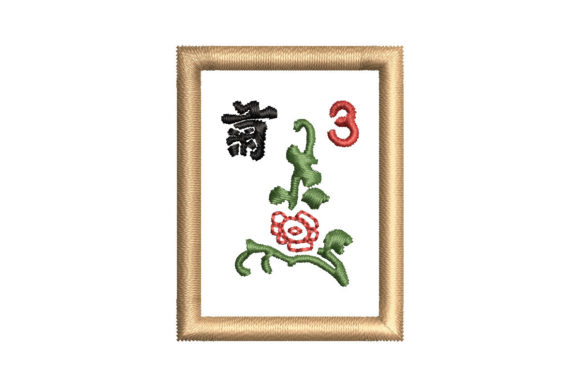 Mahjong Flower Tile Chrysanthemum Apparel Review