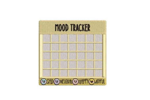 Mood Tracker Embroidery: A Craft Fair Seller's Review