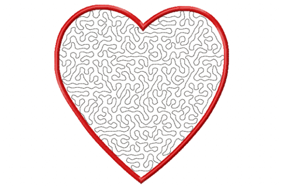 Mug Rug Heart in the Hoop: A Designer's Gift-Giving Gem