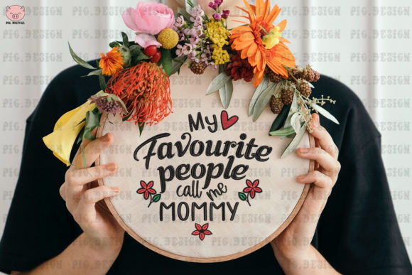 My Favorite People Call Me Mommy: Embroidery Review