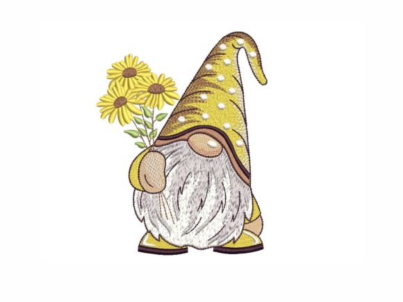Sunflower Gnome Embroidery Design: A Seller’s Review