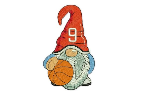 The Basketball Gnome Embroidery Design: A Seller's Creative & Commercial Review